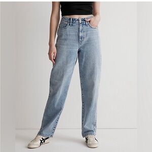 Madewell Curvy Baggy Jeans